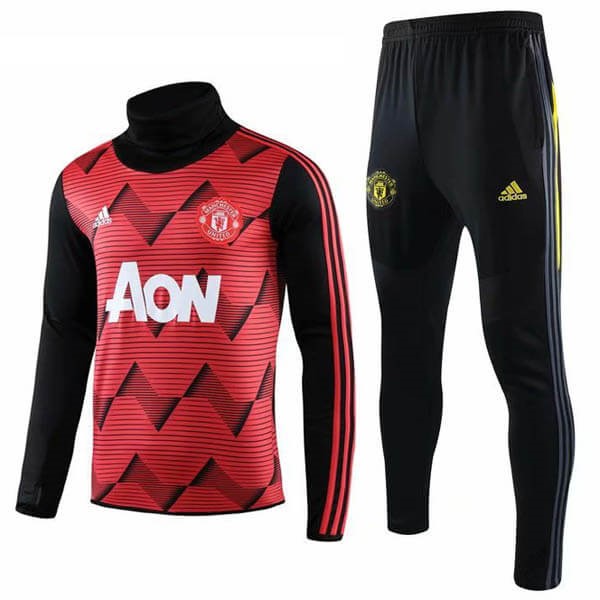 Chandal Manchester United 2019/20 Rojo Amarillo Negro